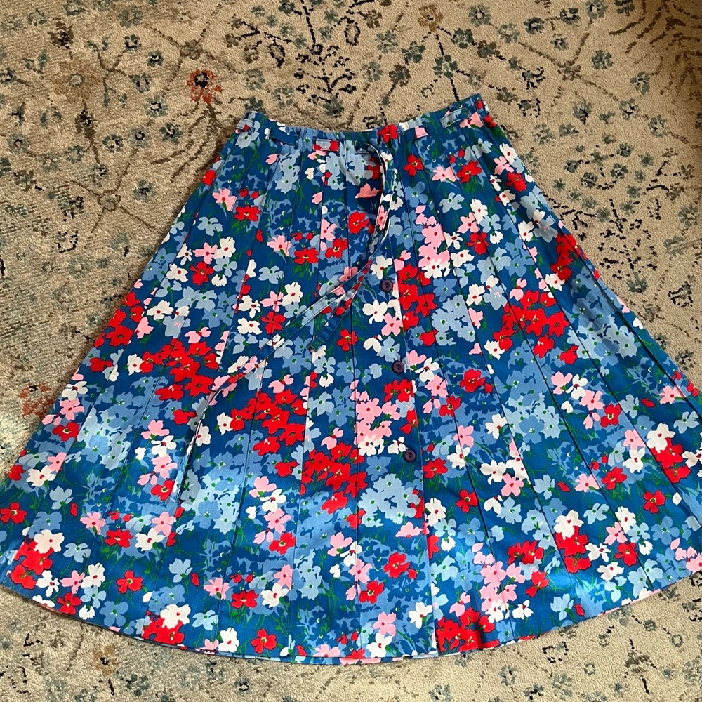 Vintage adjustable waist skirt
